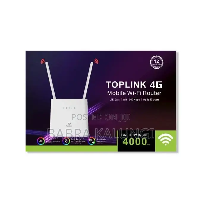 TOPLINK HW303 4G Mobile Wi-Fi Router – LTE Cat4 /