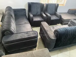 Gray Modern Couch/ Highdensity Sofa Set