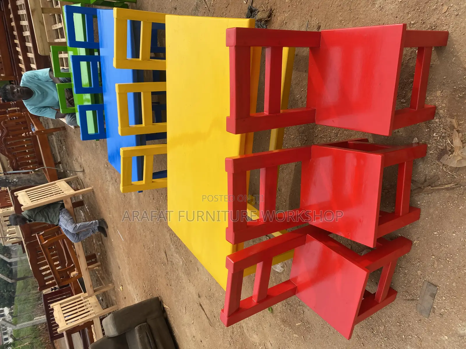 Nursery Kindergarten Reading Table