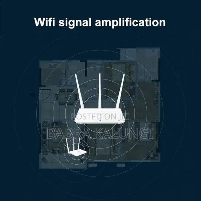 Tenda F3 300mbps Wi-Fi Router, Easy Setup, WPS Button
