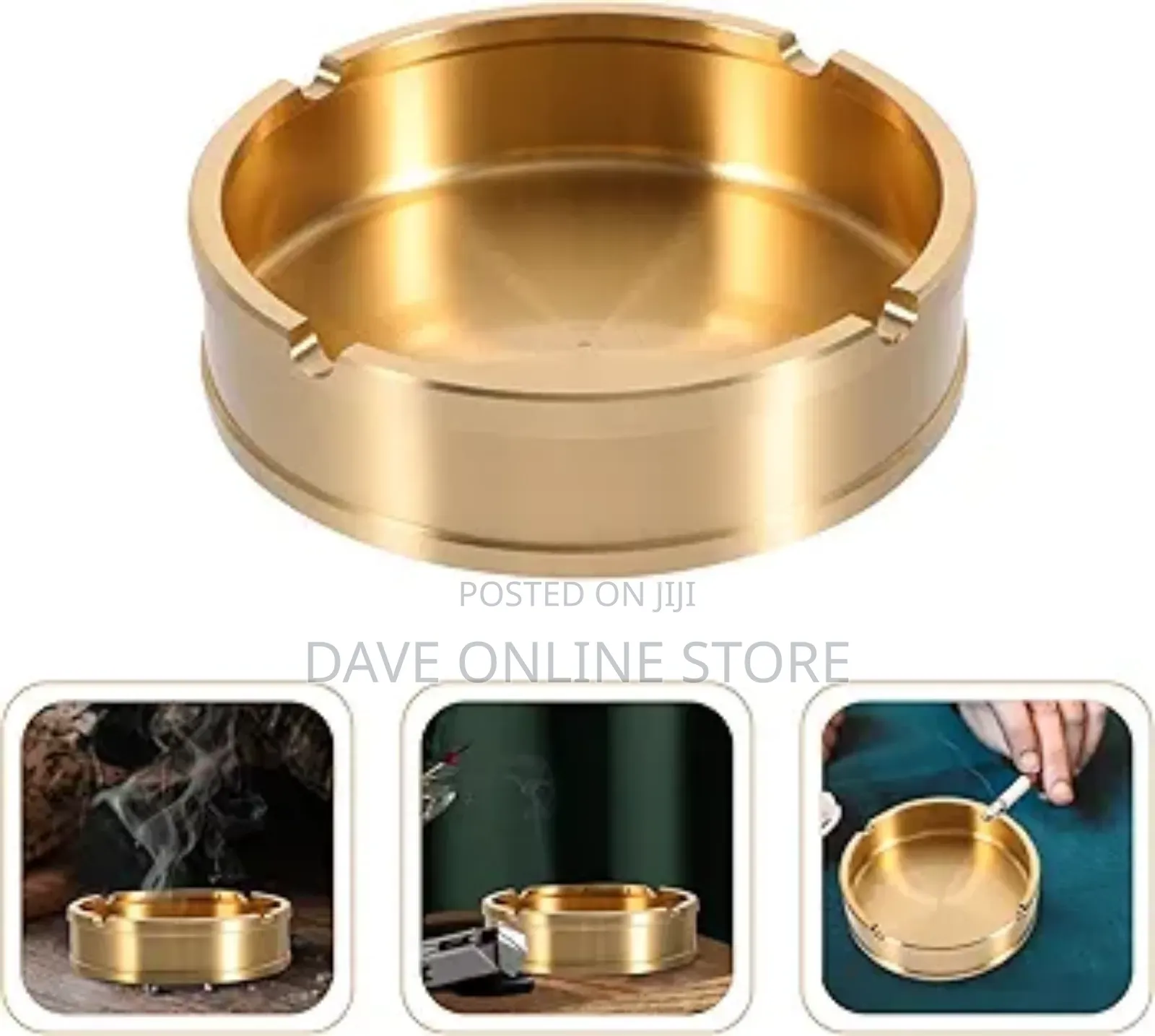Luxury Gold Ash Tray