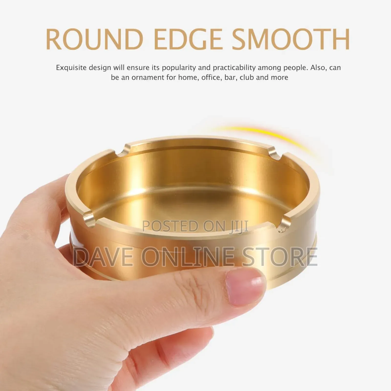 Luxury Gold Ash Tray