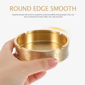 Luxury Gold Ash Tray