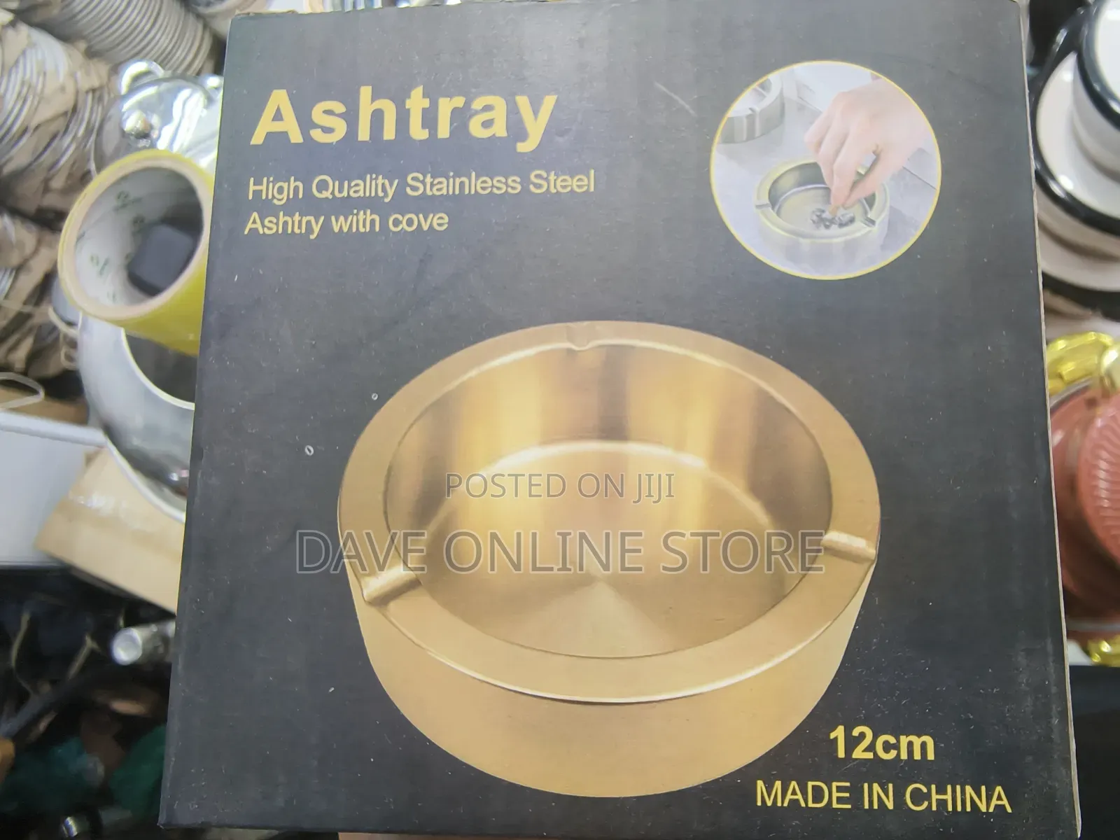 Luxury Gold Ash Tray