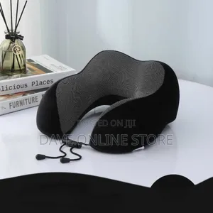 Comfortable Soft Memory Foam U-Shaped Neck Massage Pillow