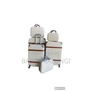 6 Pieces of Cabin Travel Wheeled PC Suitcases