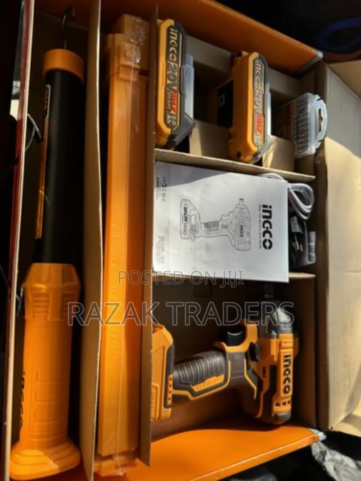 20v Lithium-Ion Brushless Cordless Impact Wrench Cosli23011