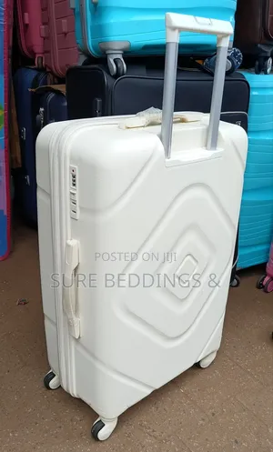 Coral Rubber Suitcase