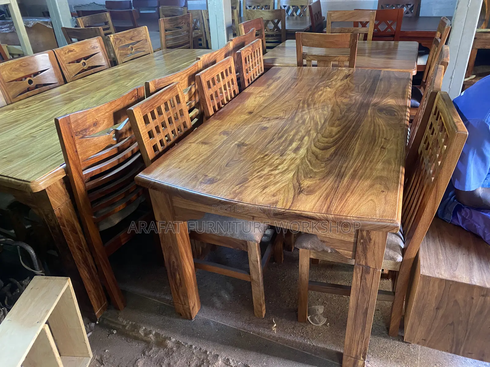 Solid Mahogany Dining Set