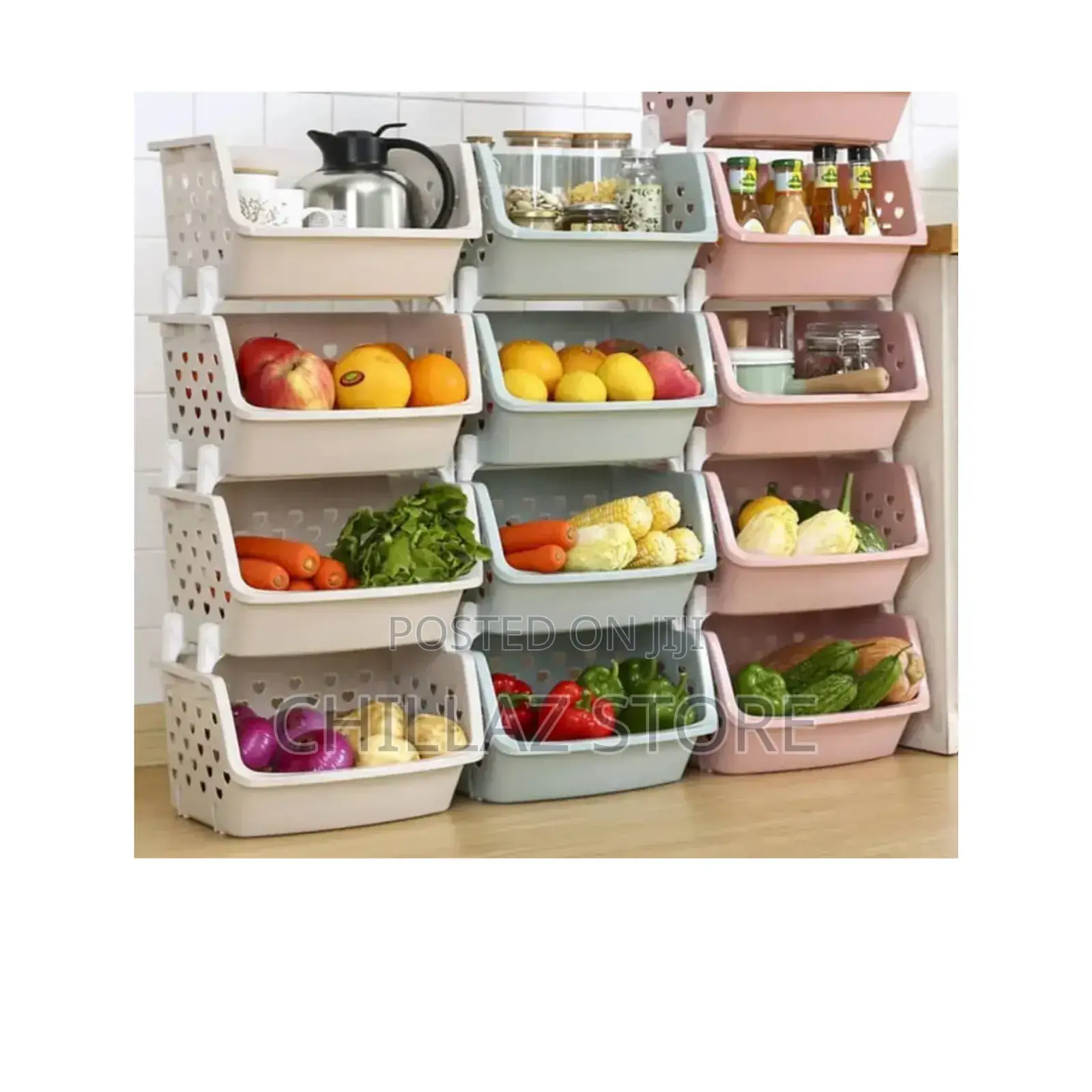 4 Tier Vegetable Storage Basket.