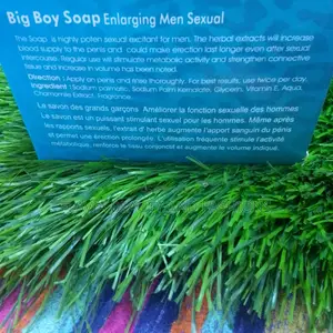 Big Boy Enlarging Soap