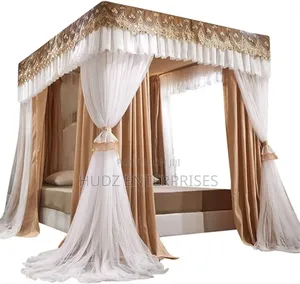 4stand Curtain Net Daimand Brown