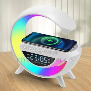 Led Wireless Charger With Speaker