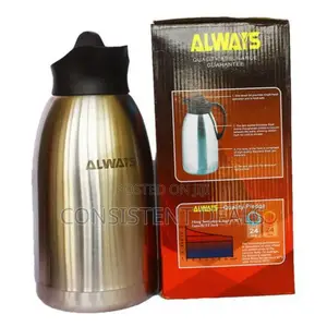 Always 2L Vacuum Flask- Silver