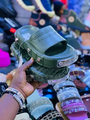 Flat Balenciaga Sandals