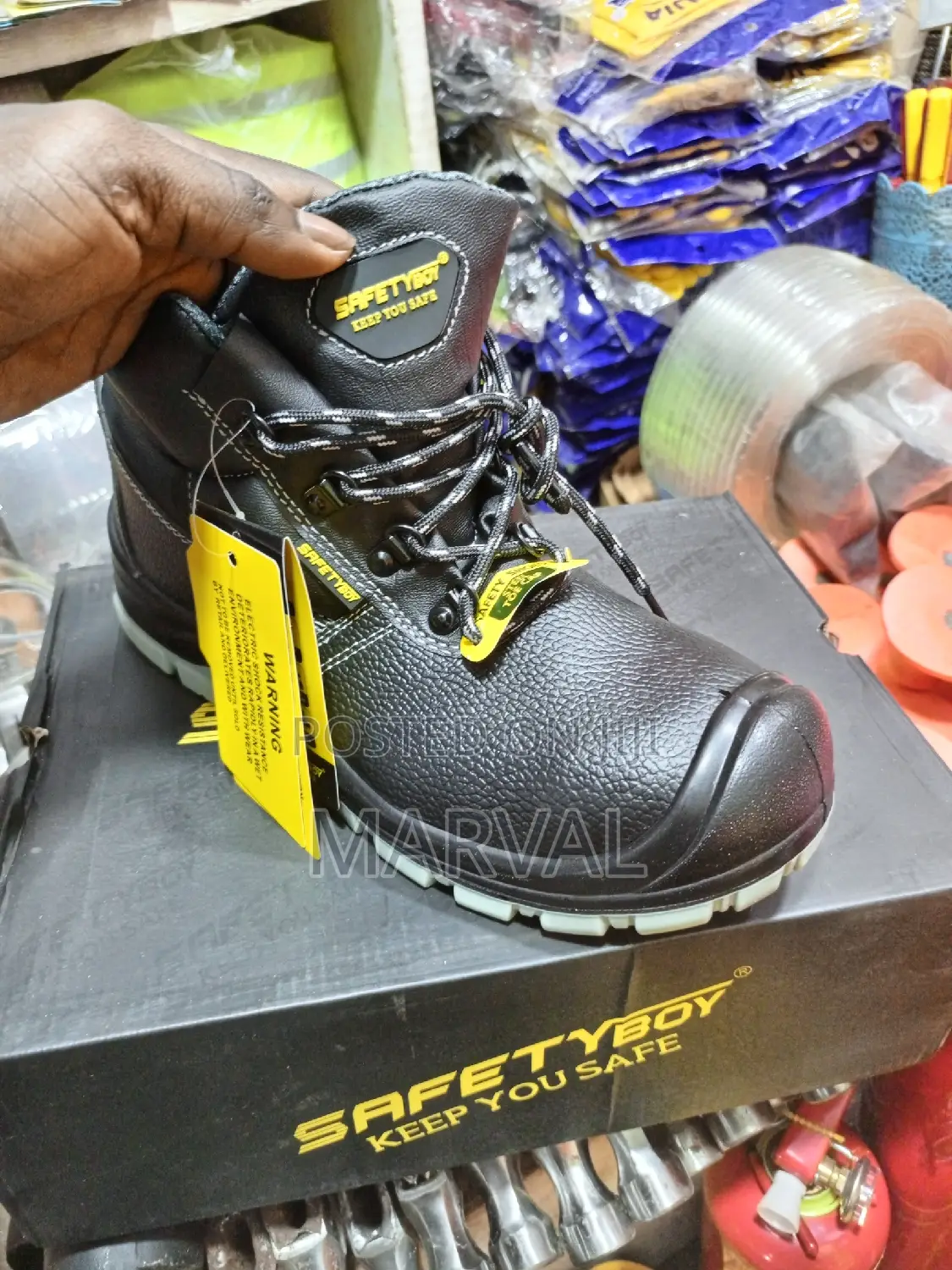 Safety Boy Boots