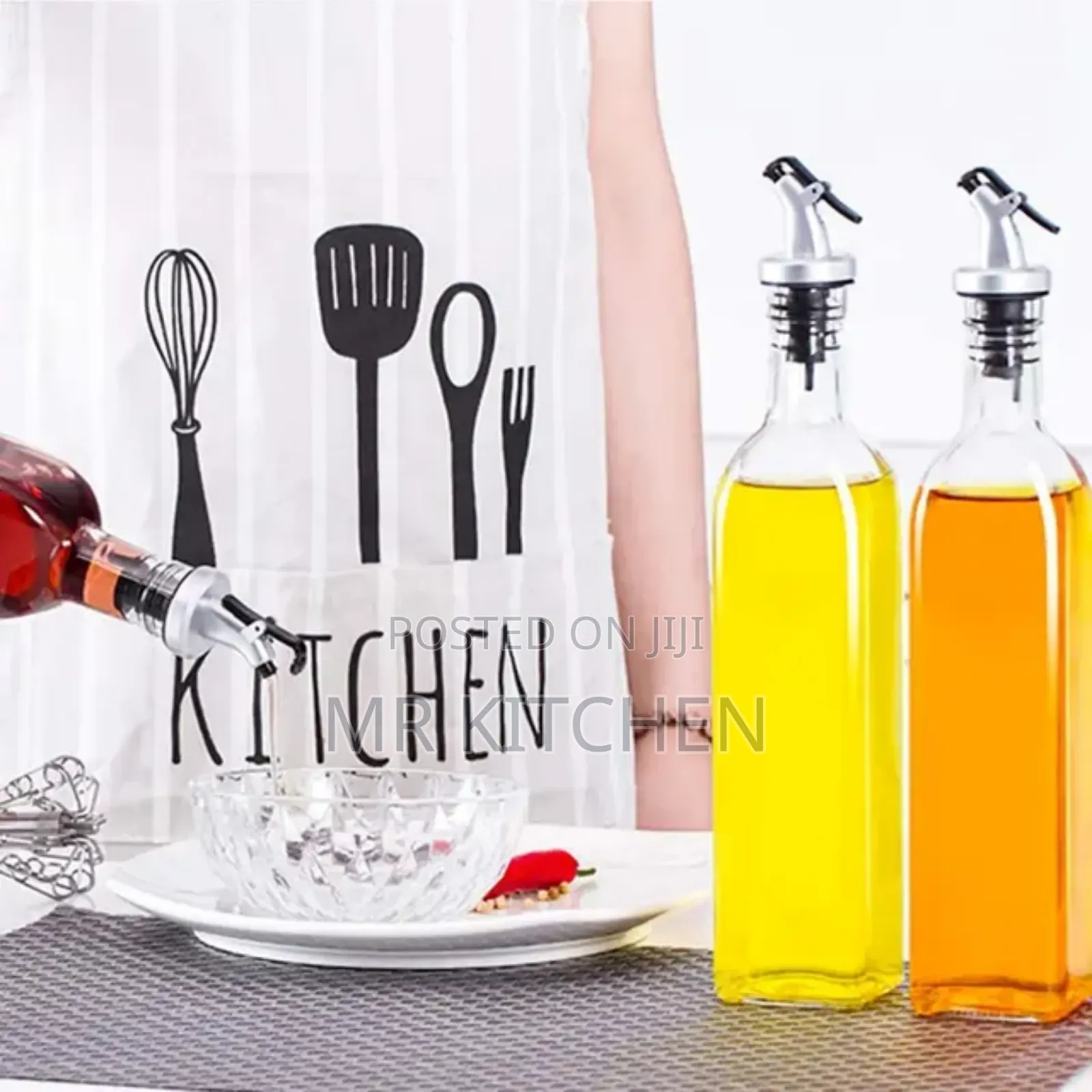 Oil Ddispenser Bottles (Pair)