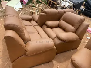Pure Leather Sofa Set