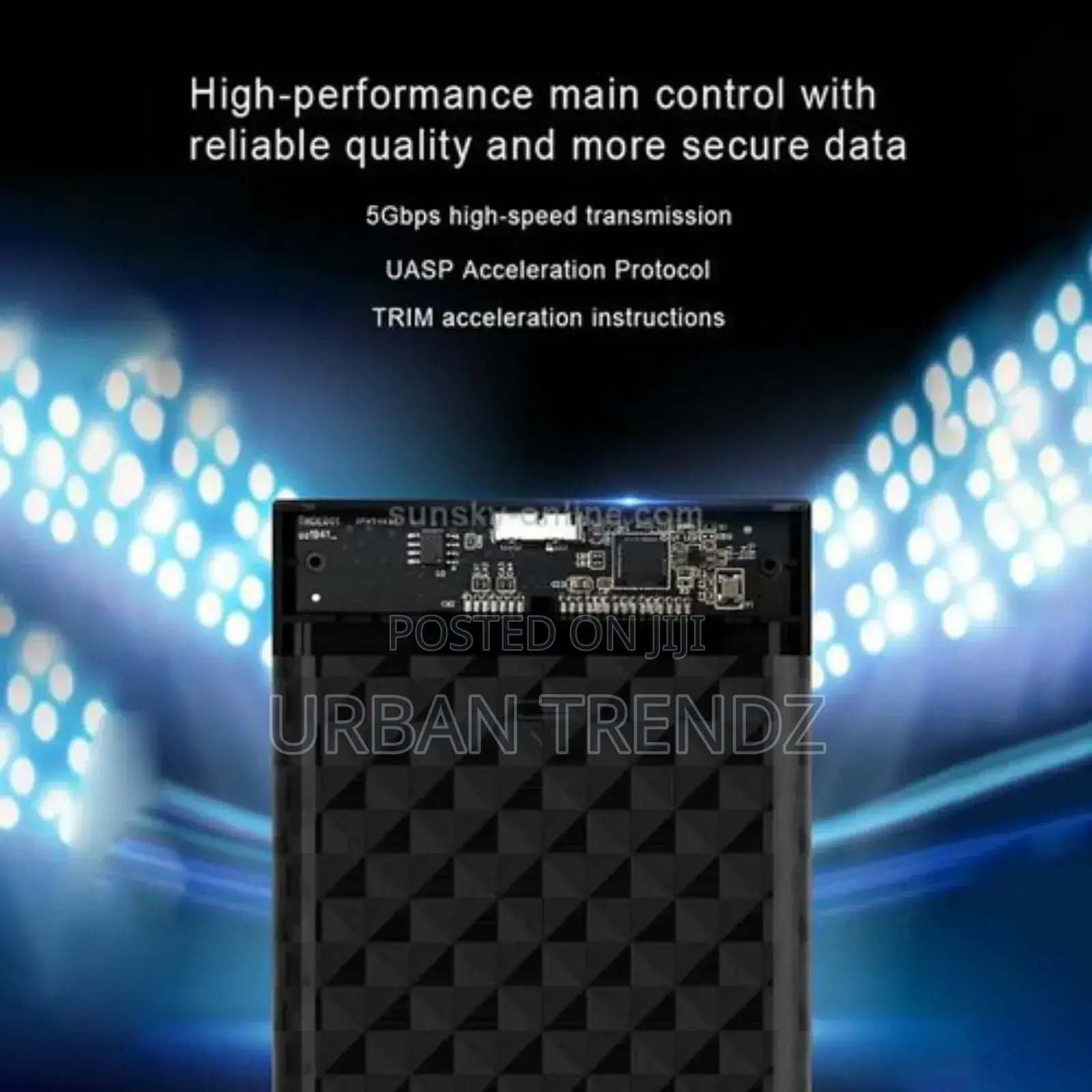 Lenovo S02 HDD Case 2.5 USB3.0 External Hard Drive Enclosure