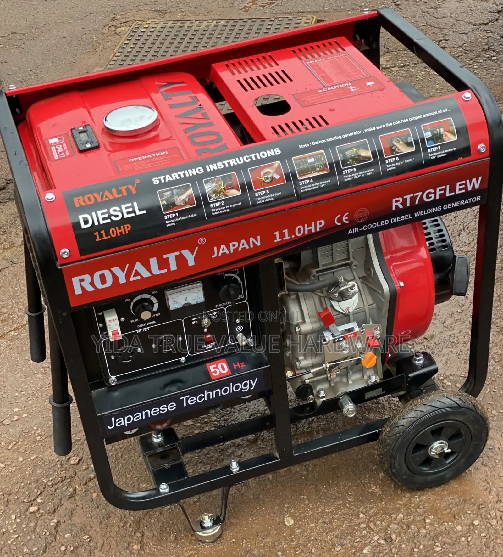 Welding Generator Diesel 7 Kva