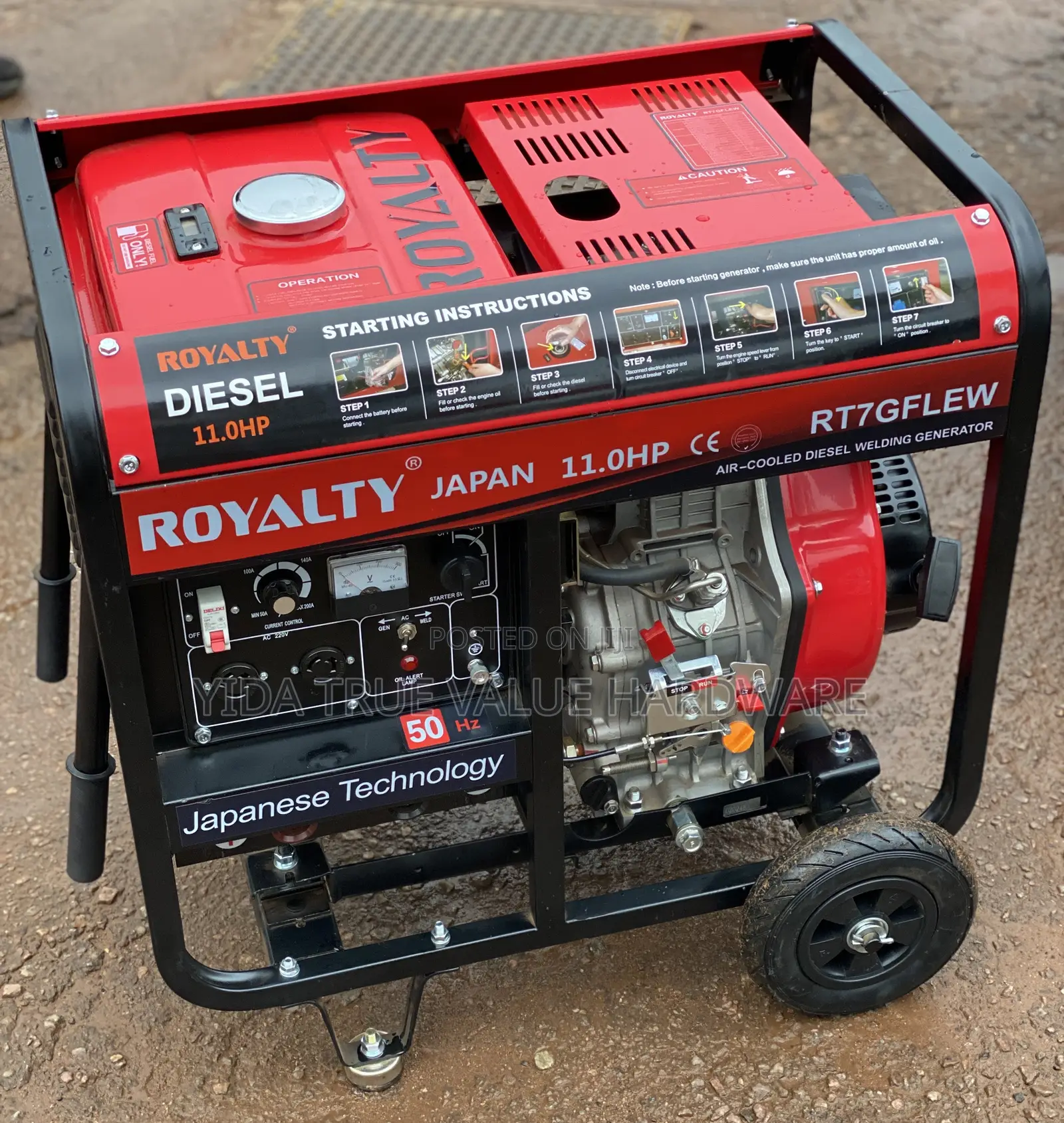 Welding Generator Diesel 7 Kva
