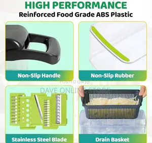 Vegetable Chopper 12 in 1 Multifunctional Food Chopper