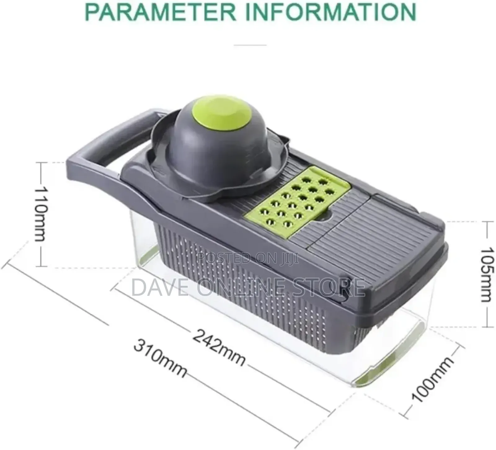 Vegetable Chopper 12 in 1 Multifunctional Food Chopper