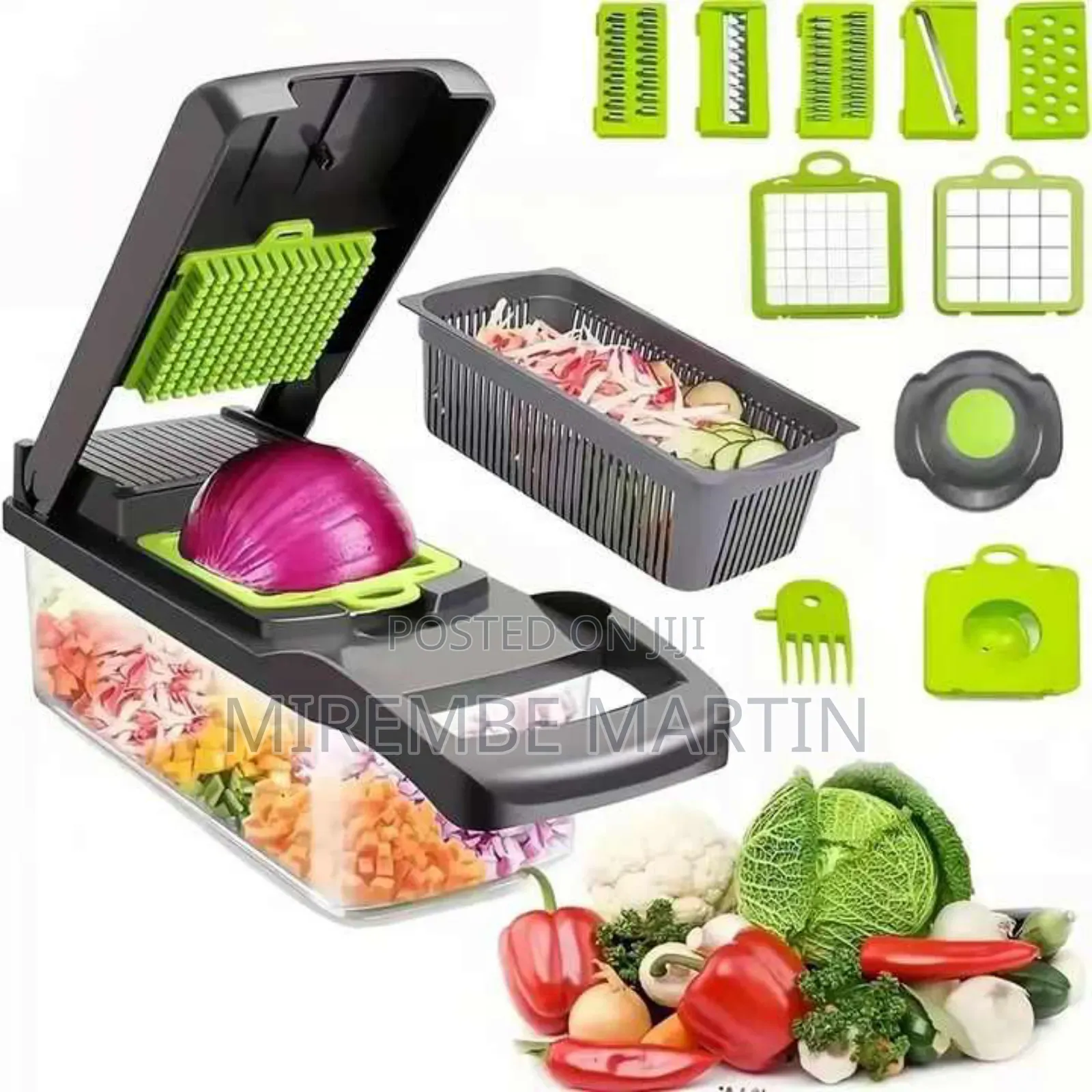 Vegetable Slicer 12 in 1 Multi Function Veggie Cutter