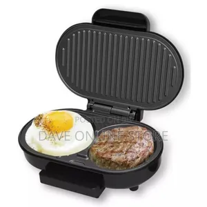 DSP Breakfast Sandwich, Hamburger Maker-Black