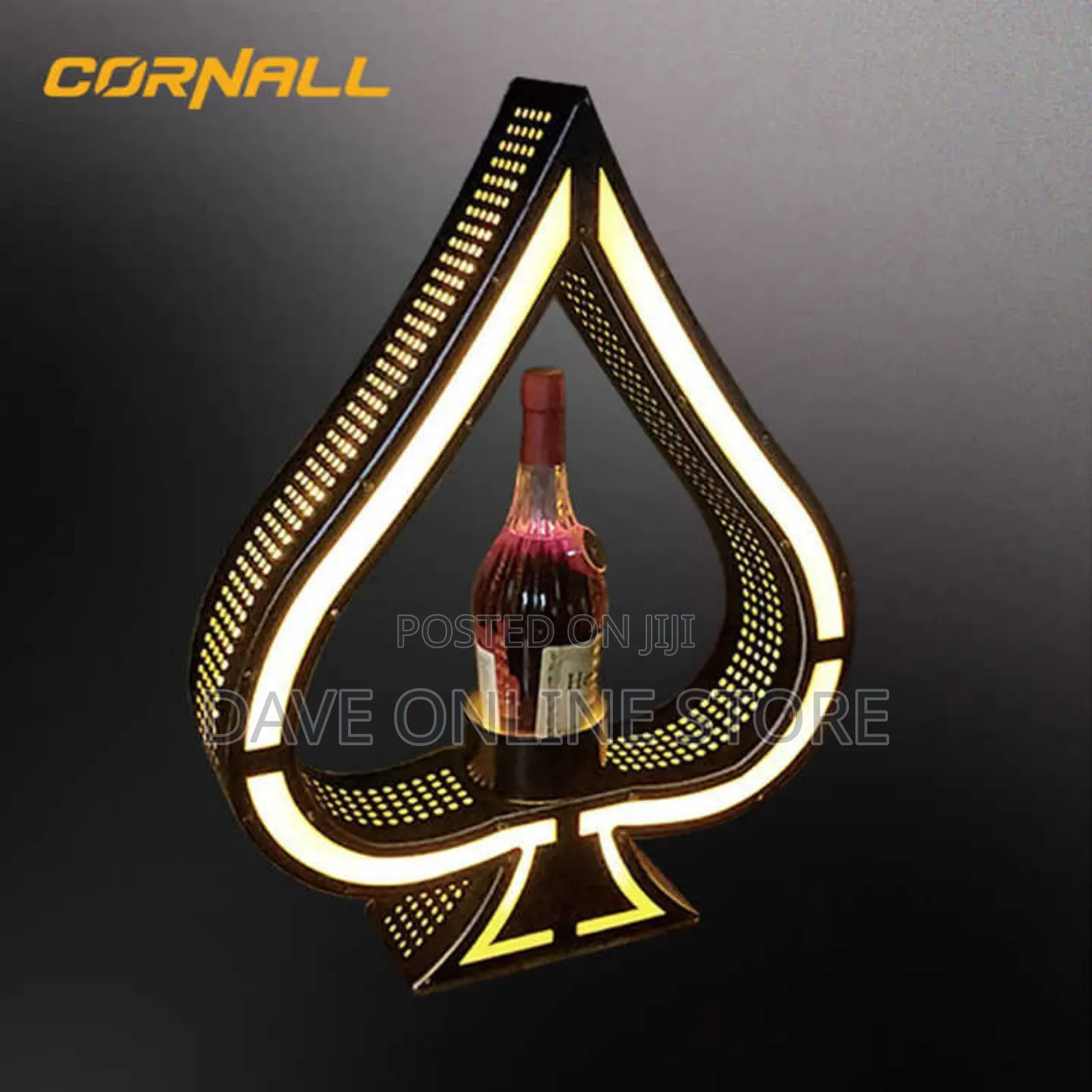 Acrylic Beer Display Lighted Led Liquor Bottle Display