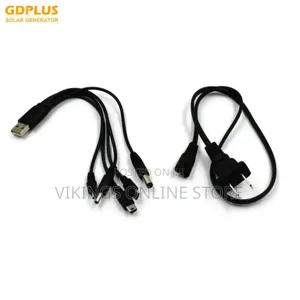 GDLITE GD7 Solar Lighting System Kit(Black