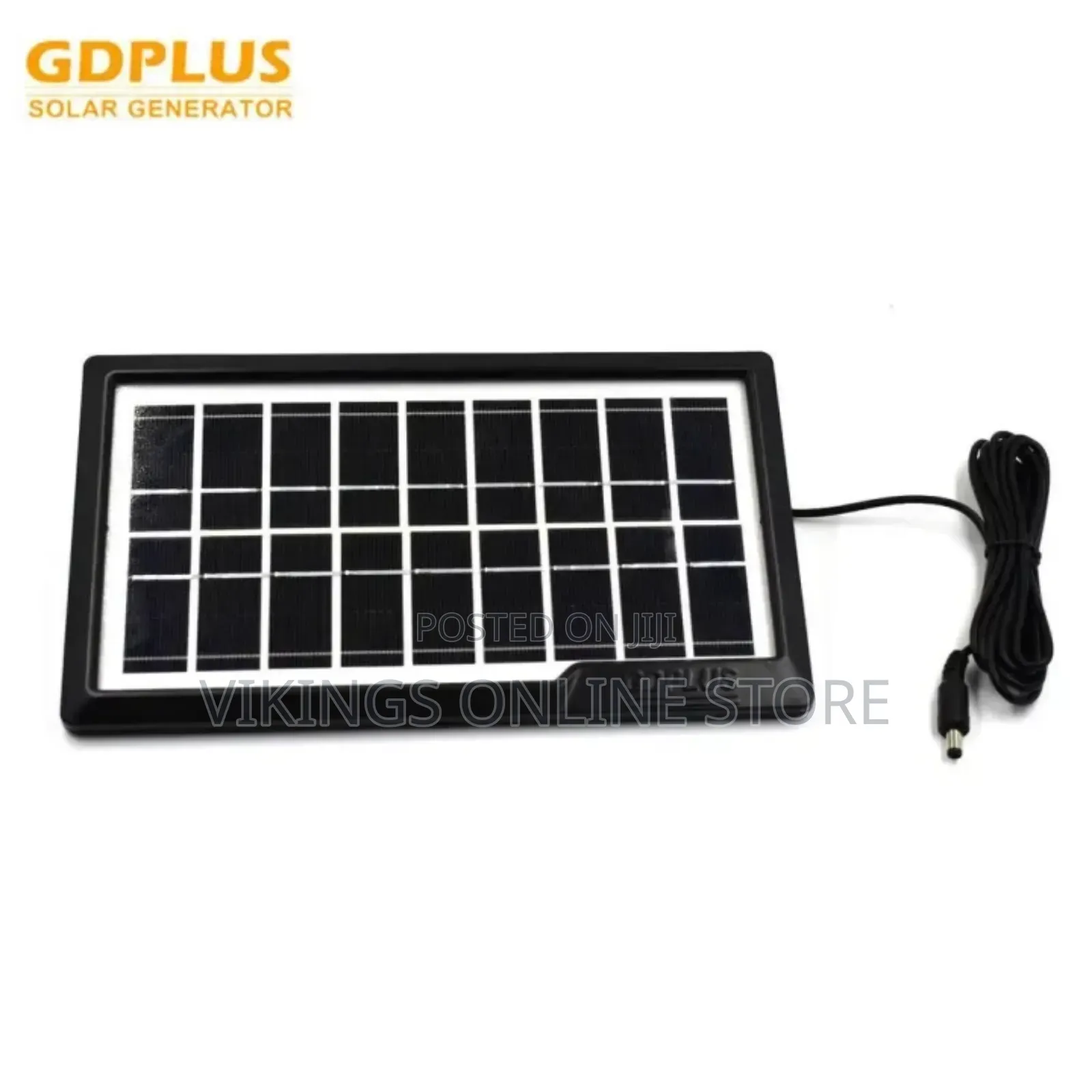 GDLITE GD7 Solar Lighting System Kit(Black