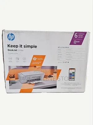 Wireless HP Deskjet 2710e Printer