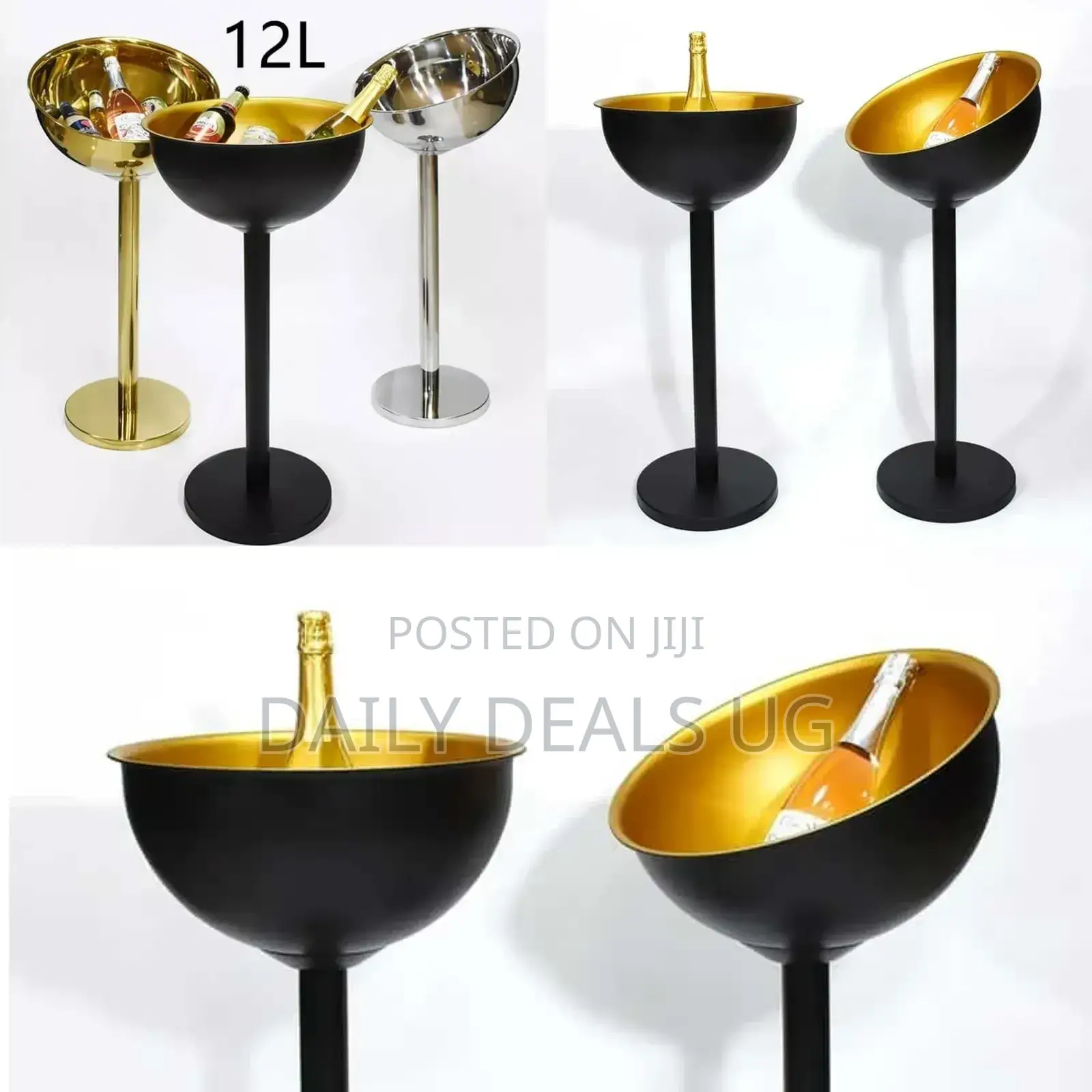 Ice Cube Bucket With Stand