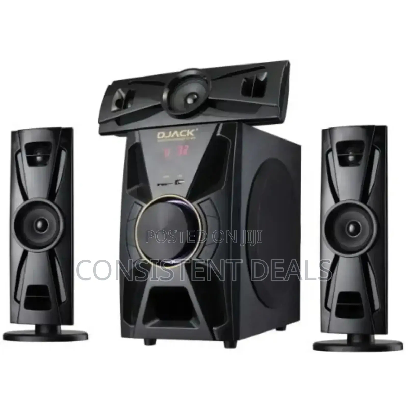 Djack Woofer Sound System - Black