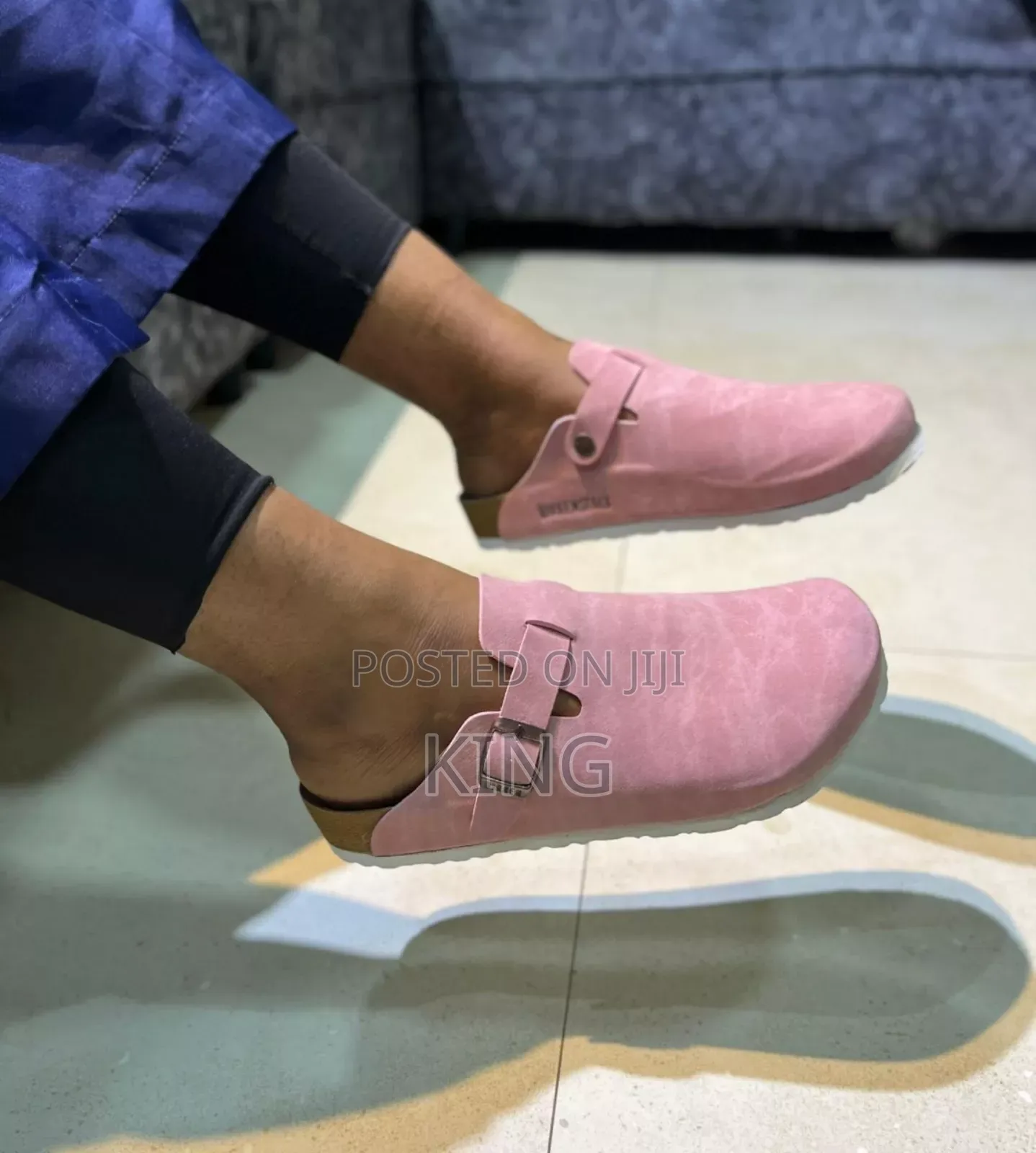 Pinky Birkenstock Boston Clog Sandals