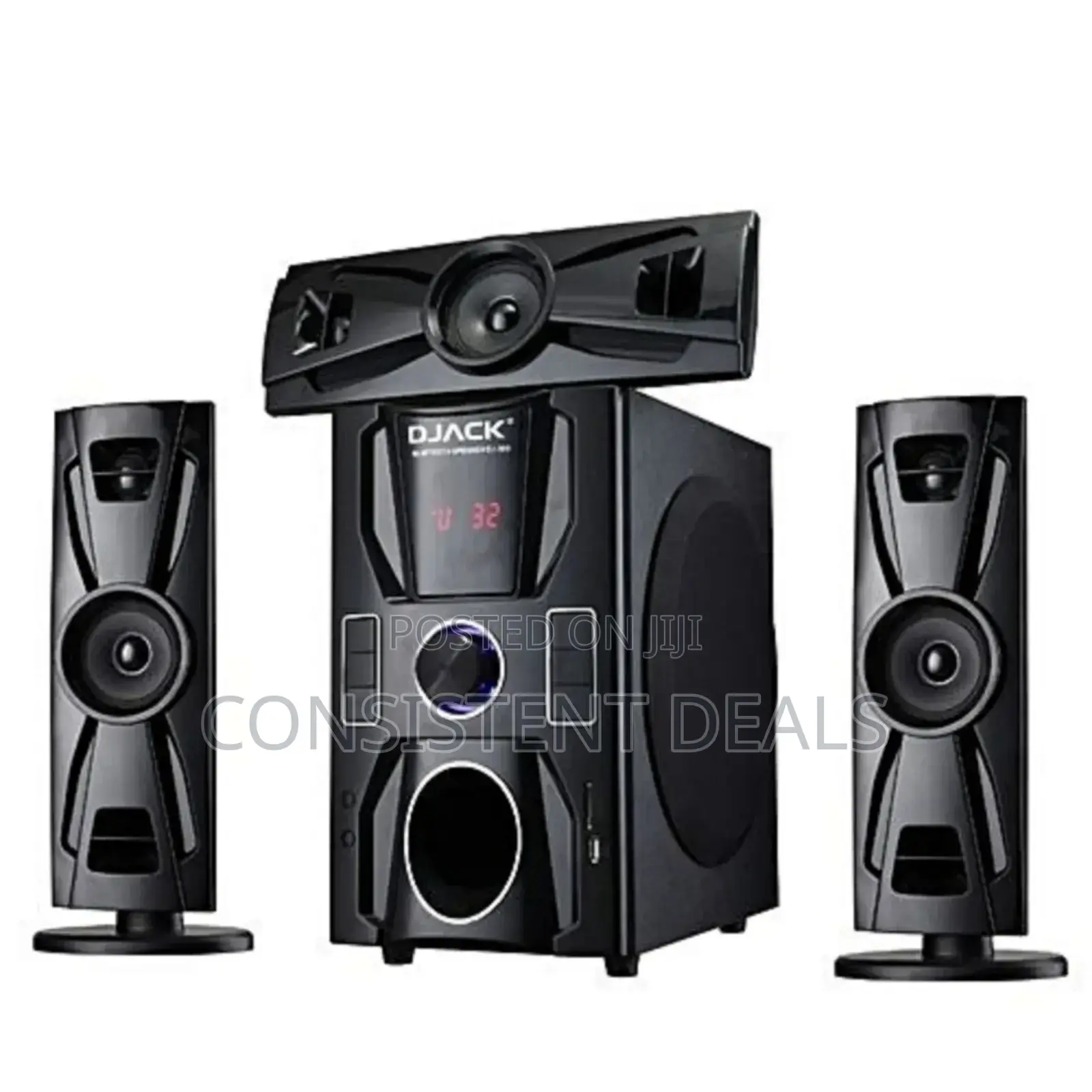 Djack 3.1 Channel Bluetooth Sub Woofer