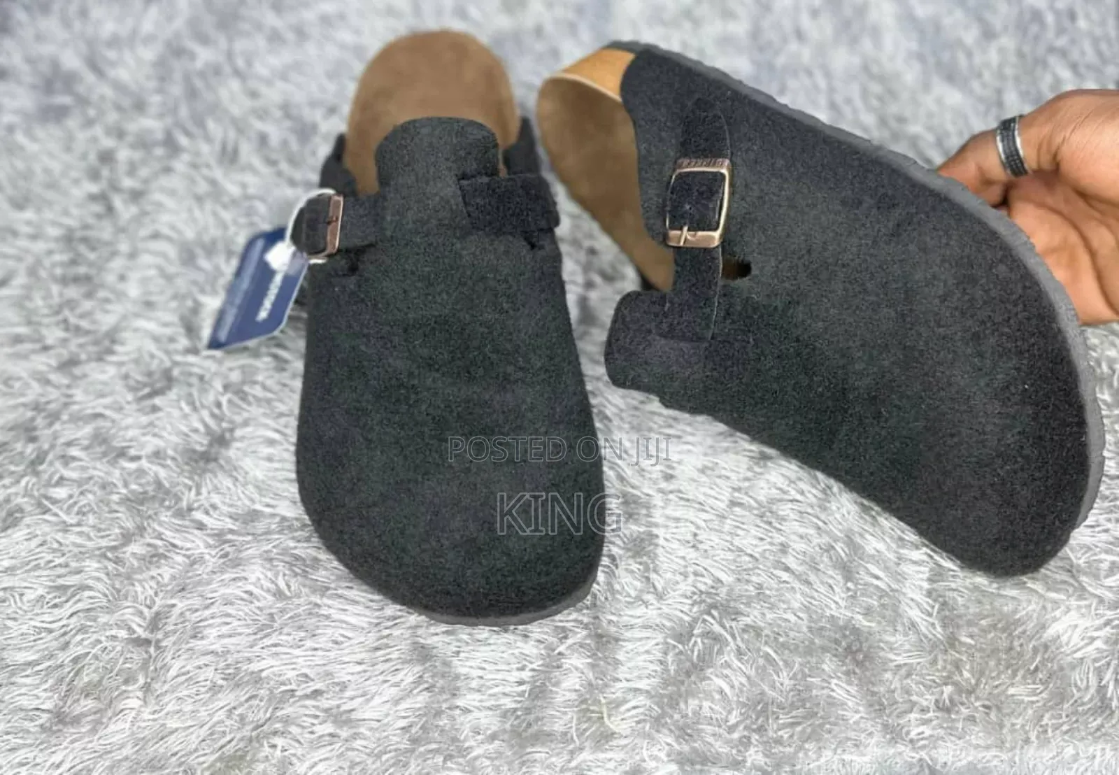 Sooth Black Birkenstock Clog
