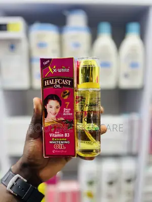 X - White Halfcast Oil 7 Days Action With Vitamin B3 Oil
