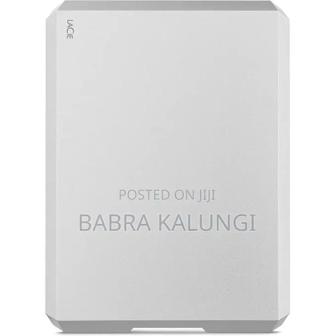 Lacie Mobile Drive, 4TB, External Hard Drive, Moon