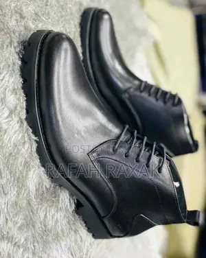 Original Black Clarks Ankle Gentle/Formal Leather Boots