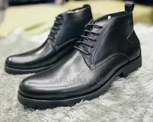 Original Black Clarks Ankle Gentle/Formal Leather Boots
