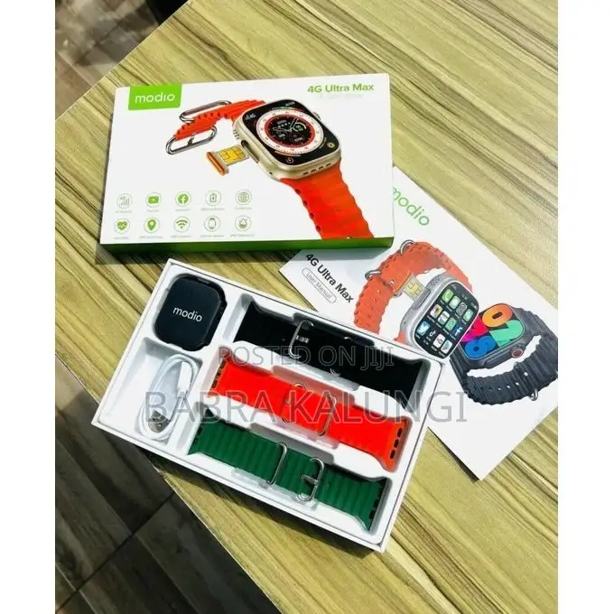 Modio 4G Ultra MAX SIM Powered Smart Watch