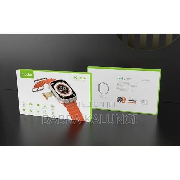 Modio 4G Ultra MAX SIM Powered Smart Watch