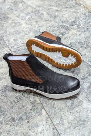 Original Black Timberland Casual Premium Leather Boots