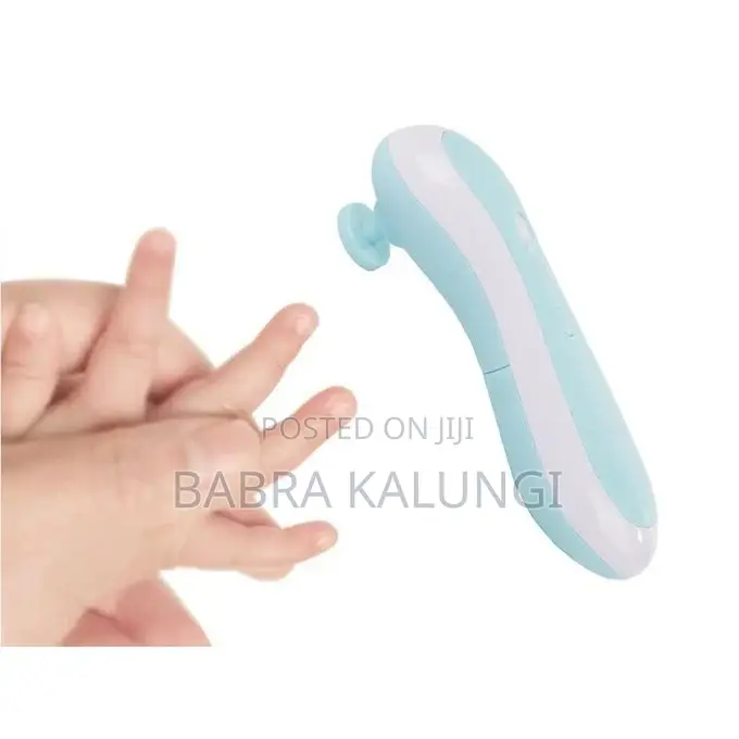 Electric Led-Light Baby Nail File Trimmer Kit
