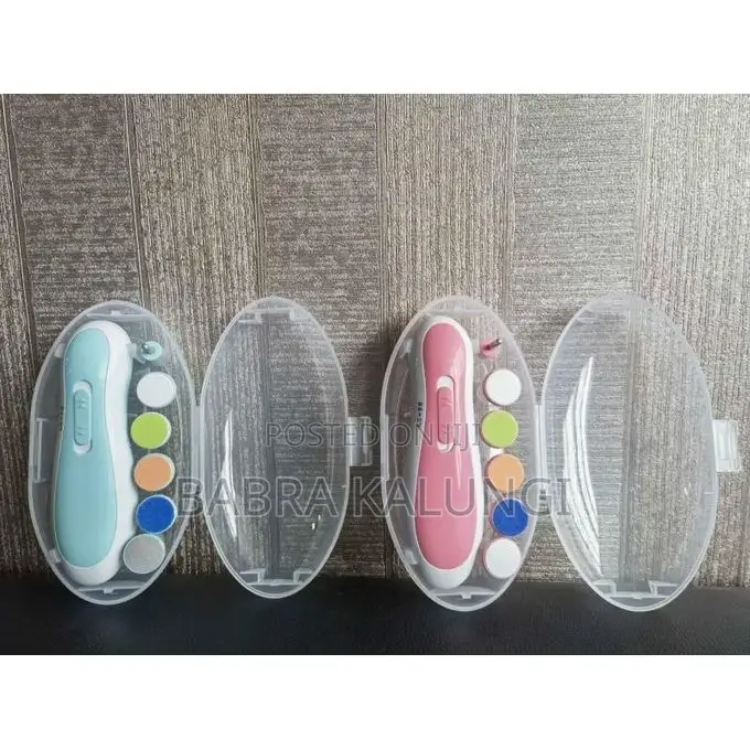 Electric Led-Light Baby Nail File Trimmer Kit