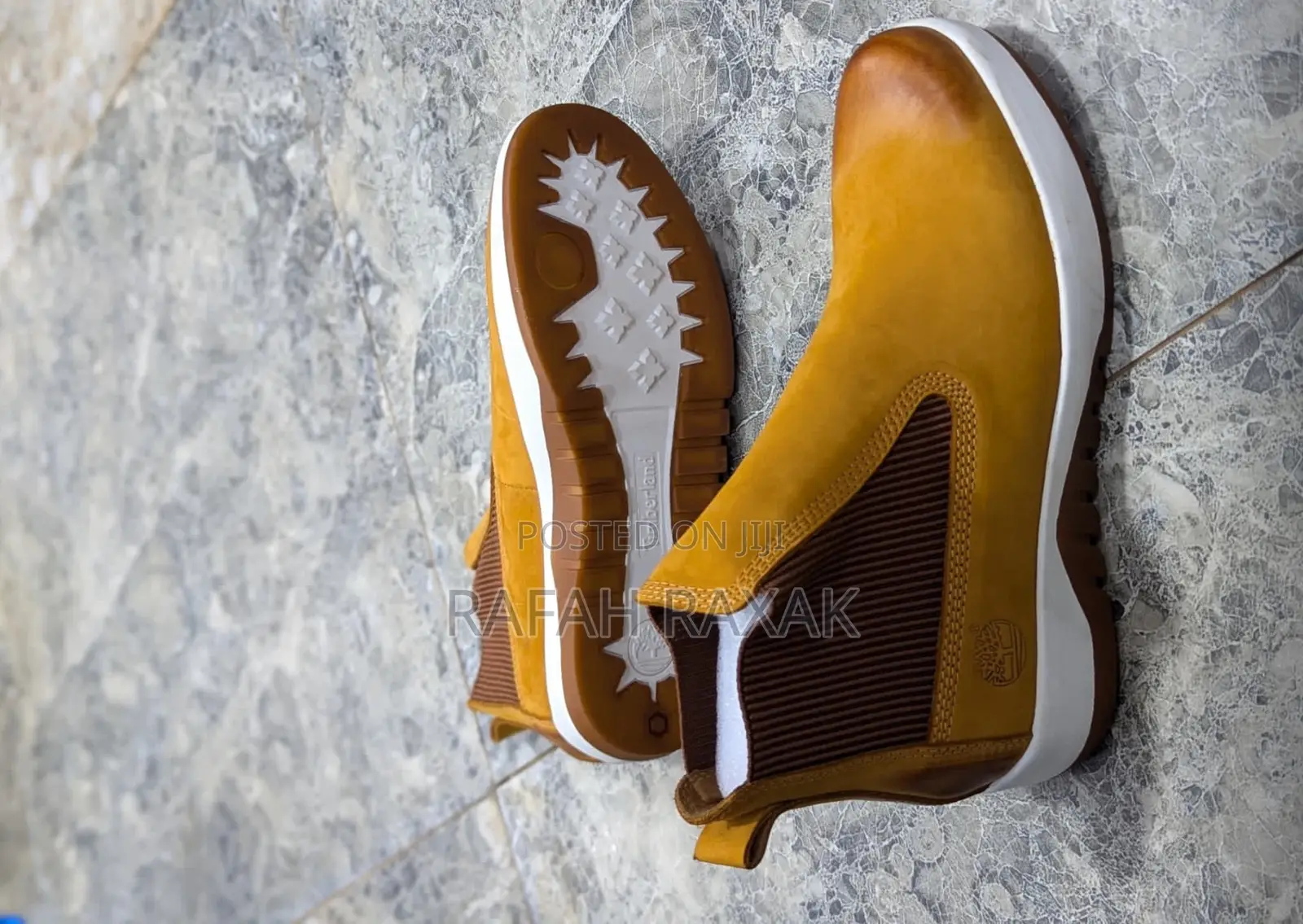 Original Yellow Timberland Casual Premium Leather Boots