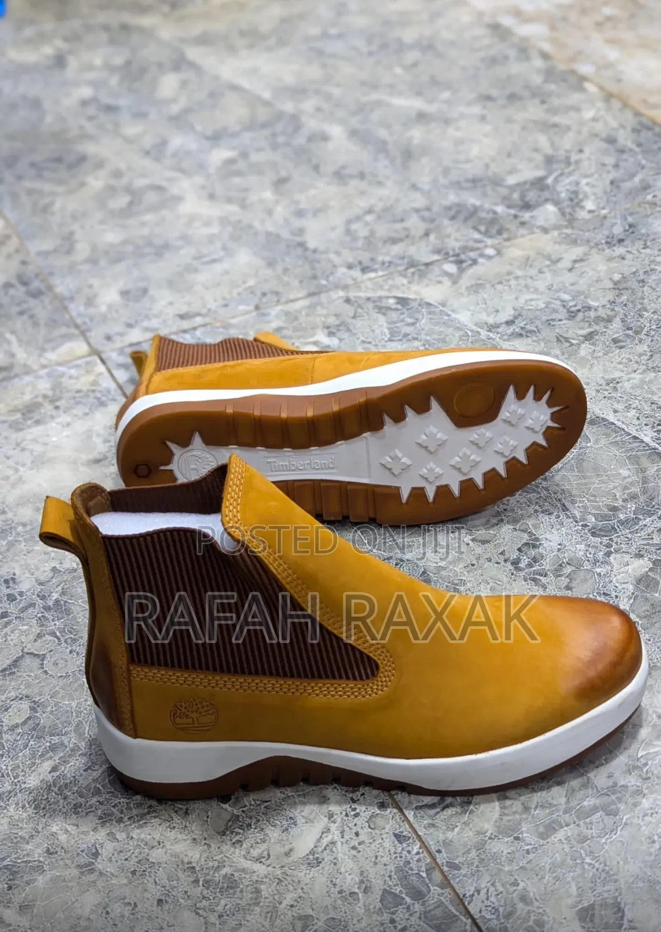Original Yellow Timberland Casual Premium Leather Boots
