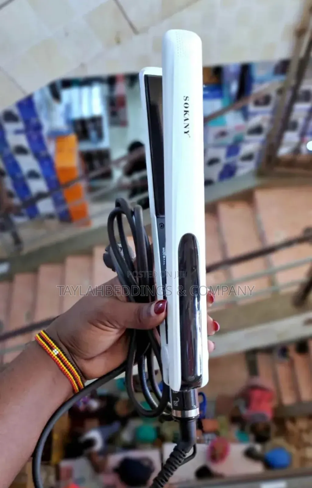 Sokany Professional Hair Straightener With Ceramic Coating